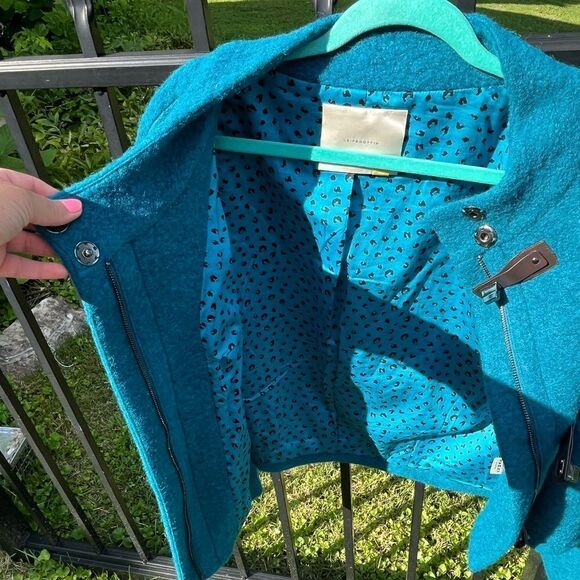 Anthropologie Leifsdottir Buckled Wool Jacket NWT - Picture 3 of 9